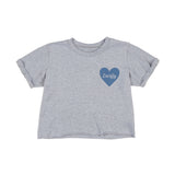 Grey Cropped Tee