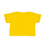 High Voltage Yellow Crop Tshirt